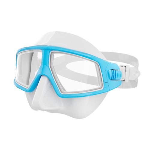 PC-Polycarbonate & Resin & Silicone HD & Waterproof Dive Goggles anti-fog & adjustable PC
