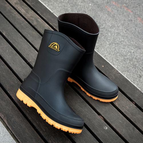 CLORURO DE POLIVINILO Botas de lluvia, más colores para elegir,  Par