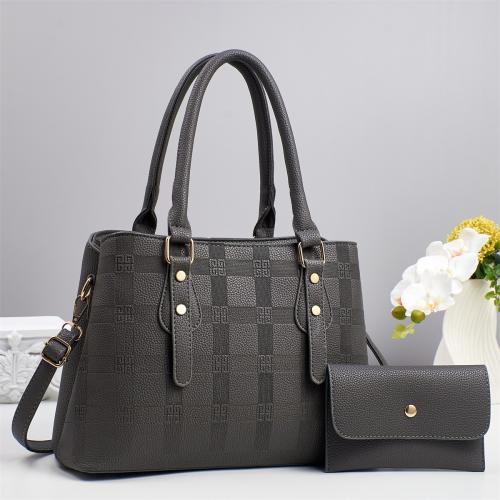 PU Leather Easy Matching Bag Suit large capacity & two piece Set
