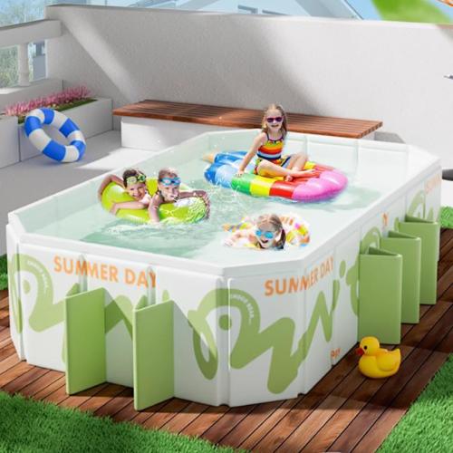 PVC foldable Water Pool Frame Set printed PC