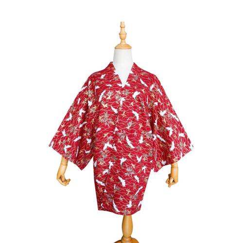 Polyester Sexy Kimono loose printed PC