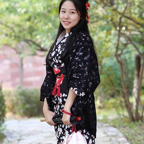 Polyester Sexy Kimono loose & hollow PC