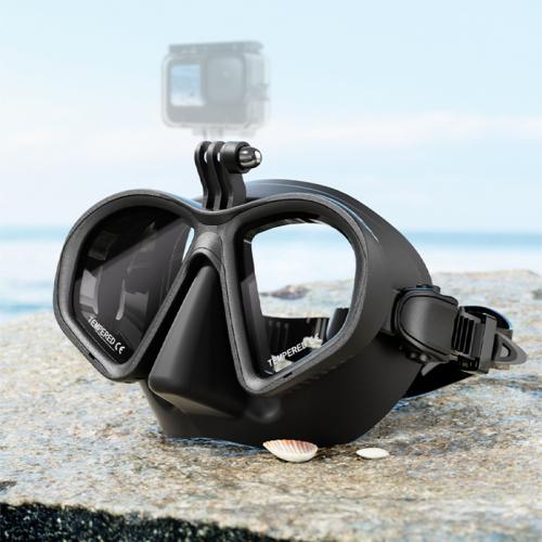 Glass & Silicone Dive Goggles portable & anti-fog PC