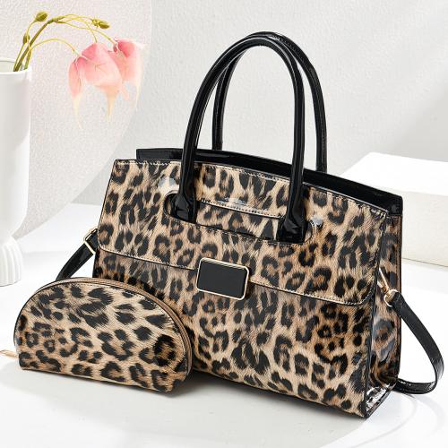 PU Cuir Costume de sac Leopard plus de couleurs pour le choix Ensemble