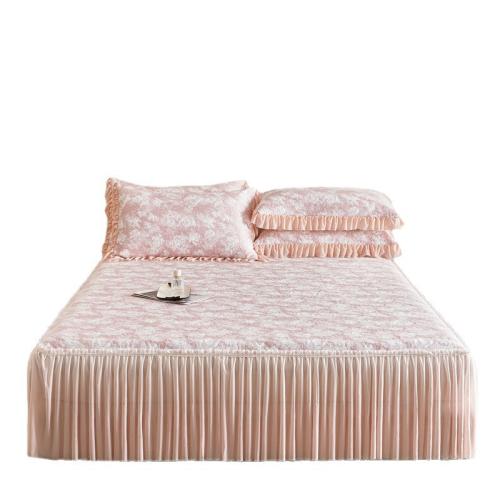 Viscose Fiber Bedding Set three piece & washable & breathable jacquard PC
