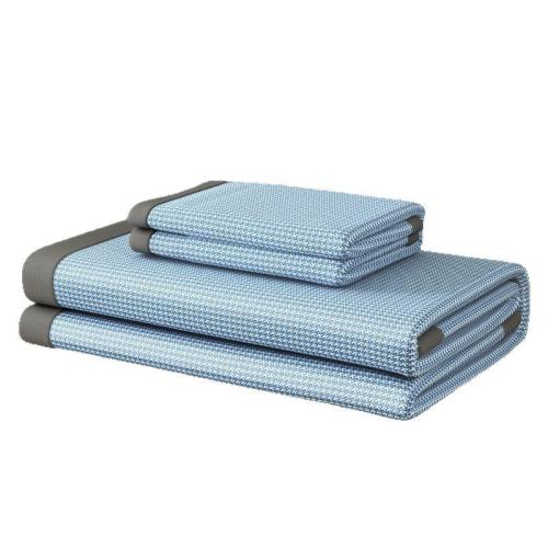 Viscose Fiber foldable Bedding Set & breathable jacquard PC