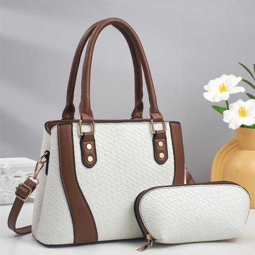 PU Leather Easy Matching Bag Suit large capacity & two piece Set