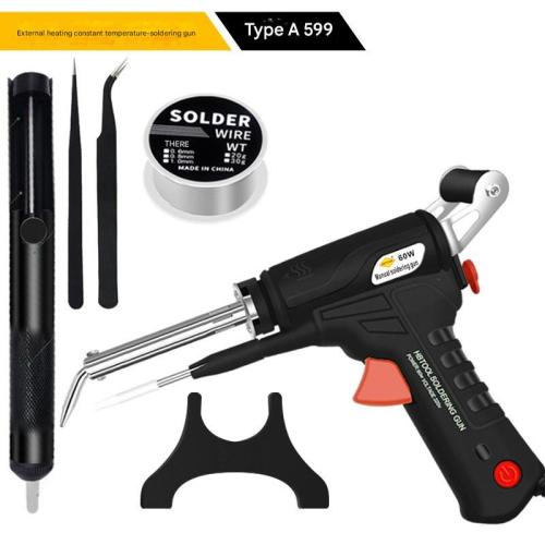Alloy Iron & Brass & Engineering Plastics Electric Soldering Iron Kit durable plated Set