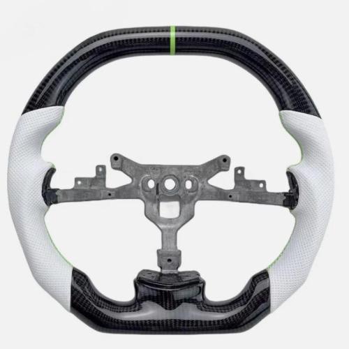 Flat Bottom Carbon Fiber Steering Wheel for Chevy Corvette C6 Zr1 Z06 05-11