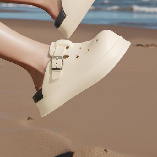 EVA Women Clog hardwearing & anti-skidding & breathable Solid PC