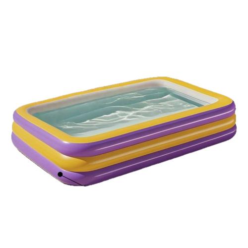 PVC Inflatable Swimming Pool Frame Set mixed colors PC