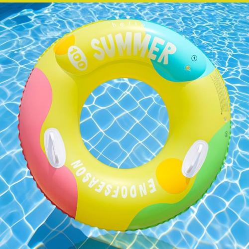 PVC High Buoyancy Air Bag Swimming Ring thickening PC