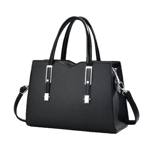 PU Leather Easy Matching Handbag Lightweight & waterproof Lichee Grain PC