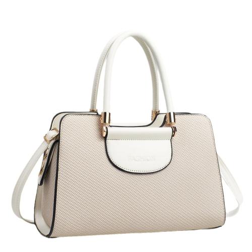 PU Leather Easy Matching Handbag Lightweight & waterproof Lichee Grain PC