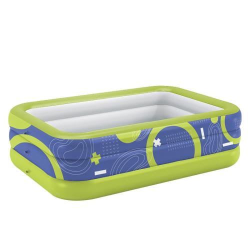 CLORURO DE POLIVINILO Piscina inflable, colores mezclados,  trozo