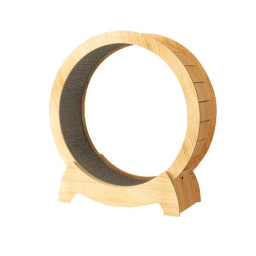 Wooden & Felt silent Pet Running Wheel PC