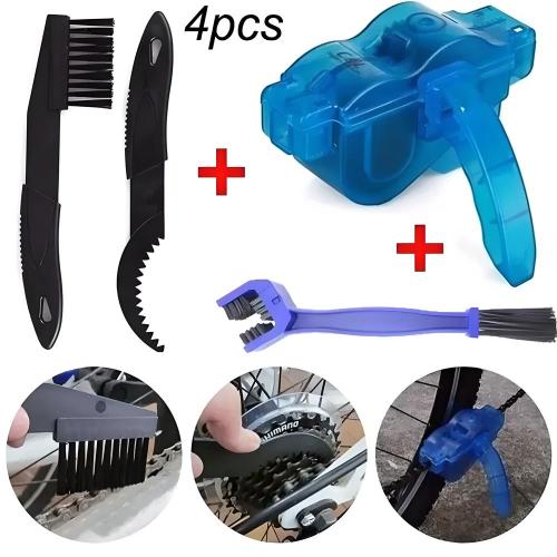 Bicycle Chain Clean Brush Cleaner Bicycle Brush Cleaner Bike Wash Tool Set
