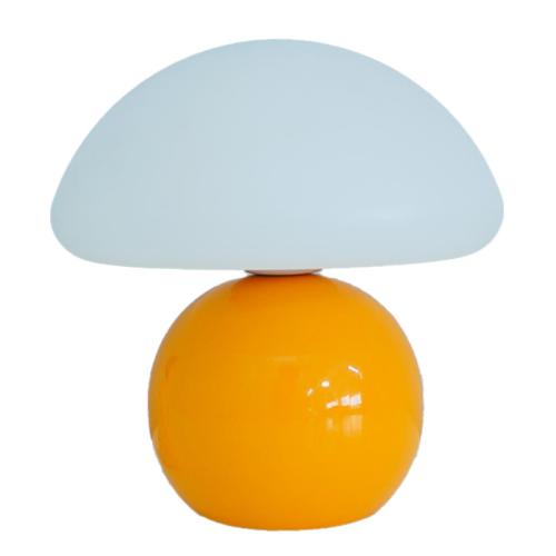 Ceramics & PE Plastic Adjustable Light Color Table Lamp different power plug style for choose PC