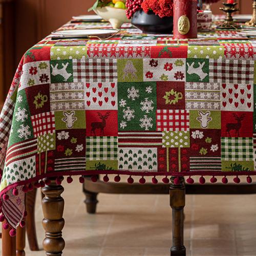 Polyester Table Cloth christmas design PC