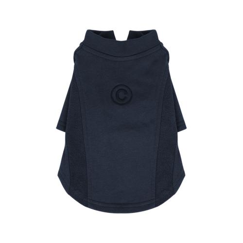 ポリエステル ペットの犬の服 紺 一つ