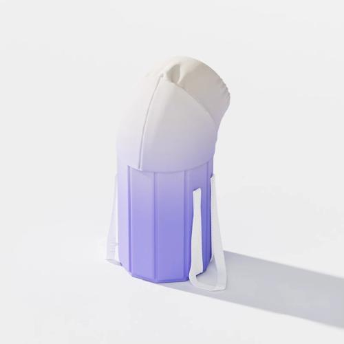PVC Rubber & Aluminum Foil & PP Cotton foldable Foot SPA Bucket PC