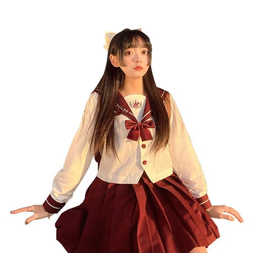 Polyester Waist-controlled Two-Piece Dress Set mixed colors Set