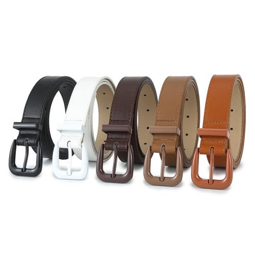 Acier en alliage & PU Cuir Ceinture de mode plus de couleurs pour le choix :u5e38u89c4 pièce