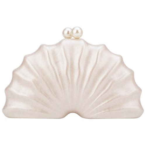 Acrylic Easy Matching Clutch Bag shell PC