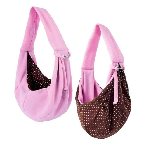 Cotton Pet Carry Shoulder Bag portable & hardwearing Solid PC