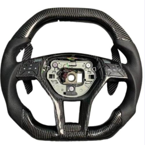 Carbon Fiber Steering Wheel for Mercedes-Benz CLA W212 GLE GLS 2010-2015