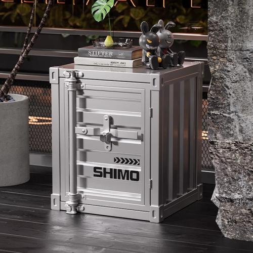 Iron Bedside Cabinet dustproof PC