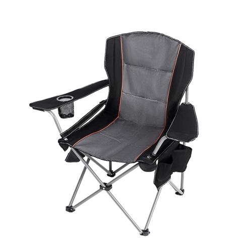 Métal & Oxford Chaise pliante extérieure pièce