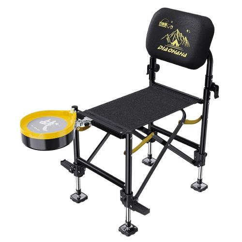 Textilene & Alliage d’aluminium Chaise pliante extérieure Noir pièce