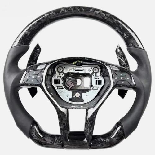 Forged Carbon Fiber Steering Wheel for Mercedes-Benz W202 W204 W205 W212 C63 C43