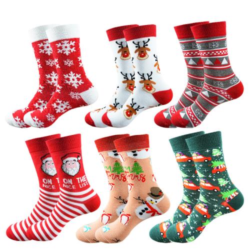 Polyester et coton & Polyester Chaussette de Noël : Beaucoup