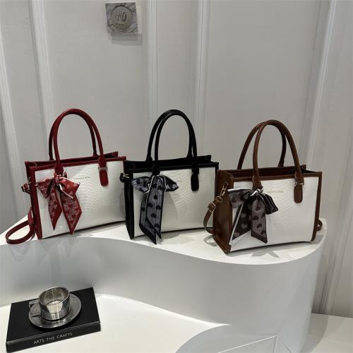 PU Leather Tote Bag Handbag sewing thread PC