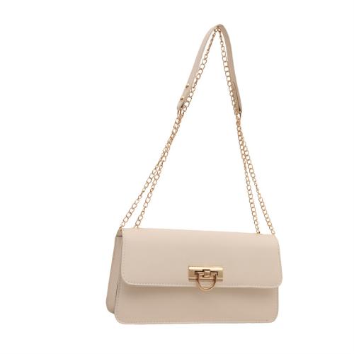 PU Leather Box Bag Shoulder Bag with chain PC