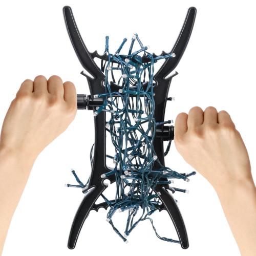 Engineering Plastics Multifunction Wire Winder durable black PC