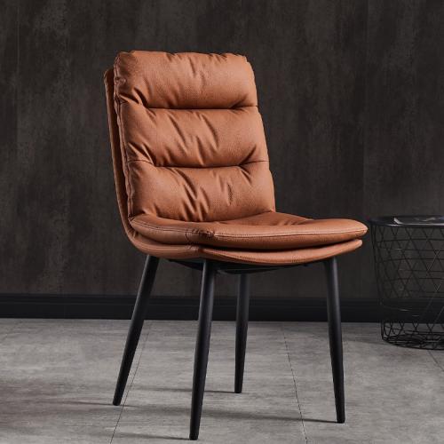 Microfiber Leather & Carbon Steel & Sponge Casual House Chair PC