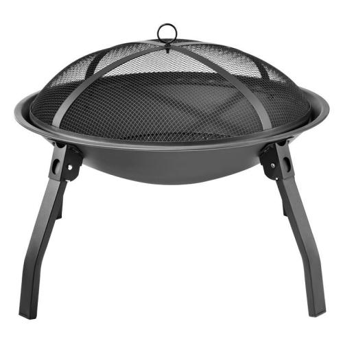 Metal foldable & Multifunction Barbecue Grill portable black PC