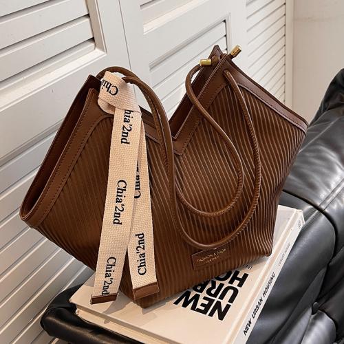 PU Leather Tote Bag Shoulder Bag sewing thread PC