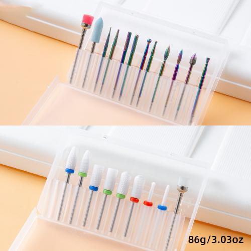 Ceramic Tungsten Steel Nail Polishing Processing Nail Set