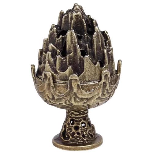 Lega di zinco Kadidlo Hořák Brown kus