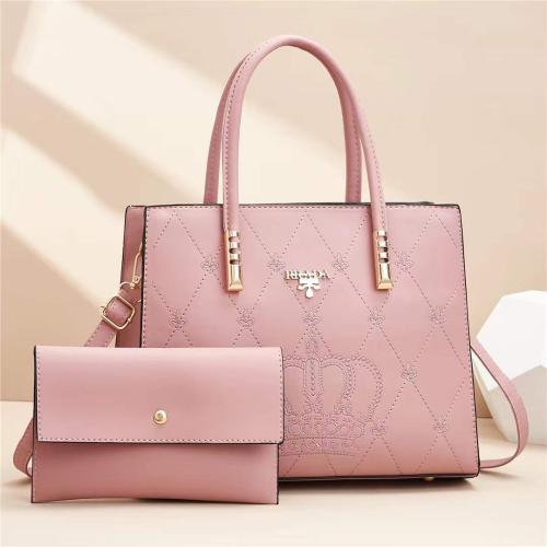 PU-leer Tas pak Borduurwerk meer kleuren naar keuze Instellen