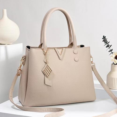 PU-leer Schoudertas Lichee Graan meer kleuren naar keuze stuk