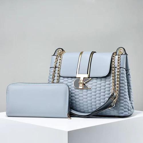 PU Leather Bag Suit & two piece & waterproof Set