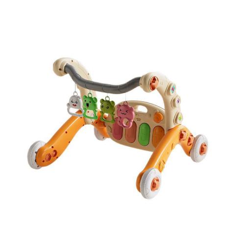 Baby Piano Multi-Purpose Walker Toy Early Education Multi-Functional Fitness Stand