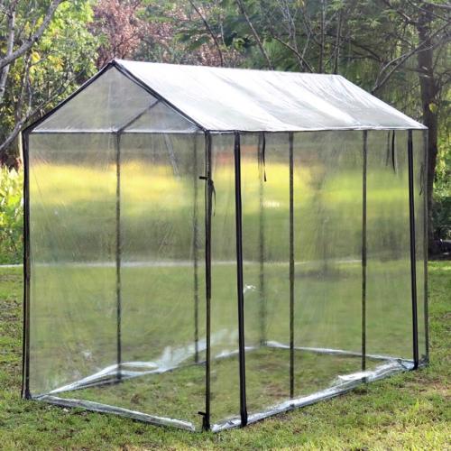 Iron & Plastic heat preservation Greenhouse Freeze Protection & durable & sun protection & breathable transparent PC