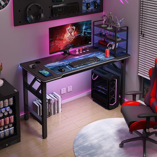 Metal & Carbon Fibre & Wooden foldable PC Desk durable PC