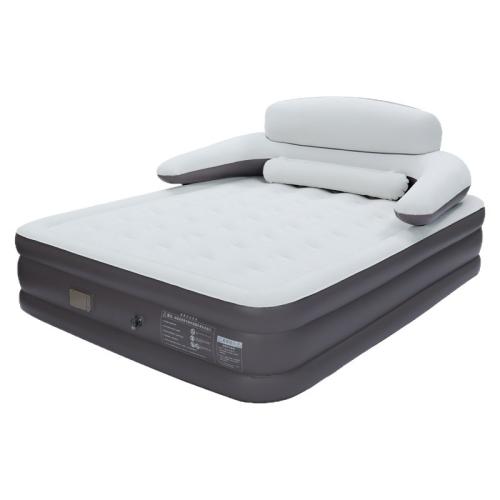 Flocking Fabric PVC Inflatable Bed Mattress durable & thicken & waterproof PC